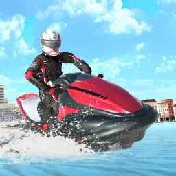 Ikon Mengemudi Perahu Air: Sim